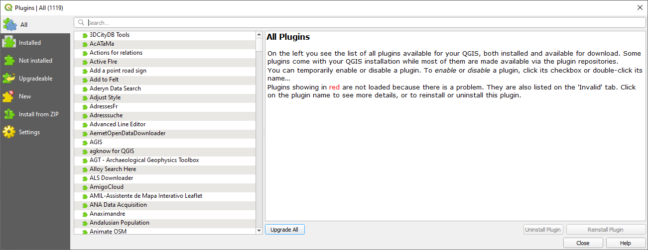 Plugin Window